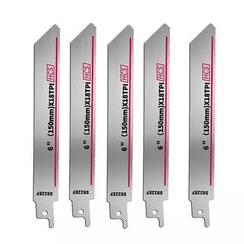 5шт 150 мм S922EF сабельная пила многофункциональный инструмент для резки металлических труб