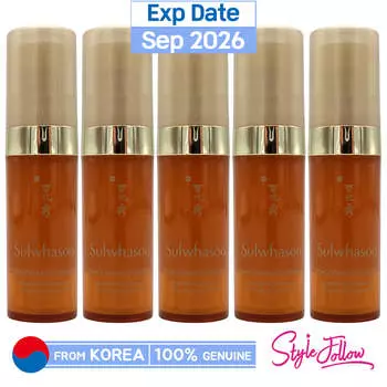 5шт/25мл_[SULWHASOO] Концентрированная омолаживающая сыворотка с женьшенем 5мл (Образец) 5ml X 5pcs (25ml)