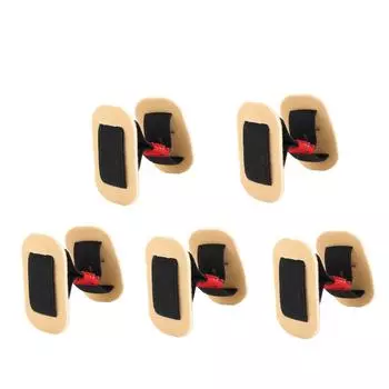 5шт. эластичный пояс для большого пальца ноги, выпрямитель для косточки, разделительный корректор вальгусной деформации стопы, разделитель для тренировки пальцев ног