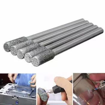 5шт алмазные шлифовальные сверла диаметром 4 мм для вращающегося инструмента