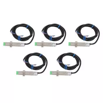 5шт бесконтактный переключатель M18x1 датчик приближения для определения расстояния 2 провода нормально закрытый 90250 В переменного тока