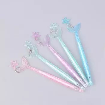 5шт блестящая подвеска-русалка нейтральная ручка свадебные подарки для подружек невесты