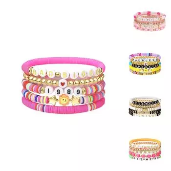 5шт браслеты для мужчин и женщин One Size