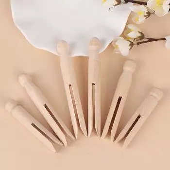 5шт деревянная прищепка для тележки в традиционном стиле, деревянные прищепки для одежды, булавки, зажимы 8cm