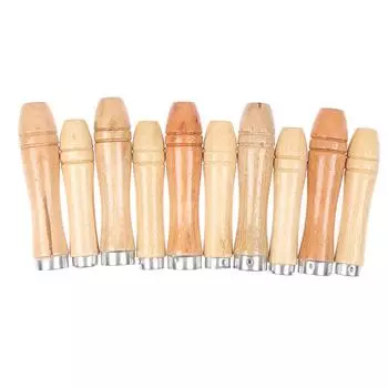 5шт деревянная ручка для напильника, деревянный рашпиль, деревообработка, полировка, защита от ржавчины, инструменты для напильника 9cm