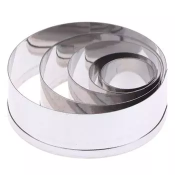 5шт Diy круглый резак для полимерной глины формы керамика керамический инструмент для резки формы 5pcs