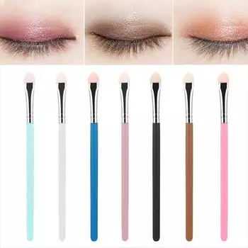 5шт губка для макияжа тени для век подводка для глаз кисть губка аппликатор инструмент One size чёрный