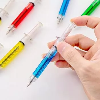 5шт канцелярские товары подарок медсестре шприц для инъекций шариковая ручка для мальчиков и девочек школа 1pc