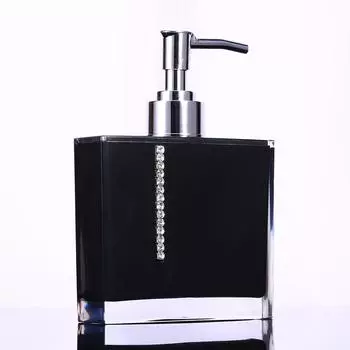 5шт/комплект акриловых аксессуаров для ванной комнаты чашка для ванны бутылка держатель зубной щетки мыльница