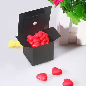 5шт. коробка конфет для сбора, выпускной сезон, докторская шляпа, подарочные коробки, декор для вечеринки