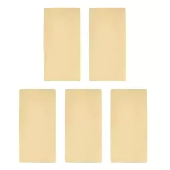 5шт. кожа для практики татуировки толщиной 3 мм, гибкая двухсторонняя мягкая силиконовая заготовка для практики татуировки