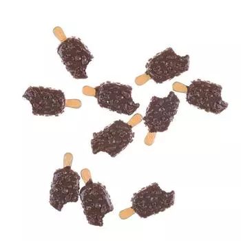 5шт миниатюрный мини-кукольный домик шоколадное эскимо модель еды домашний декор кухни