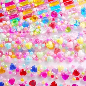 5шт наклейки детские креативные наклейки для лица DIY телефон декор книги наклейки акриловые наклейки ручной работы 32*7cm