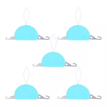 5шт нитевдеватель 3 в 1 мягкий гибкий легкий портативный прочный швейный нитевдеватель синий синий