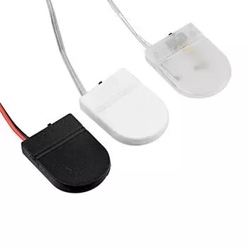 5шт один слот Cr2032 кнопка держатель батарейки типа «таблетка» чехол 3В коробка чёрный