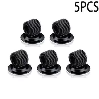 5шт. Подпружиненная вставка для ручки, многофункциональный зажим для ручки, держатель для ручки, зажимы, стальной держатель для ручки, самоклеящиеся зажимы для ручки