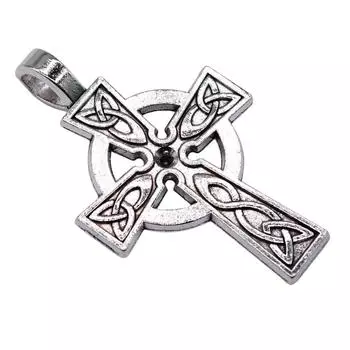 5шт подвески-крестики античное серебро цвет цинковый сплав 50х31мм