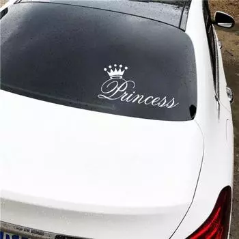 5шт Принцесса Корона автомобиля Стайлинг наклейка авто окно автомобиля наклейка на тело Декор