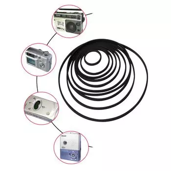 5шт ремни для проигрывателя ленточный ремень 5 мм резиновые ремни для рекордера ns для проектов 4