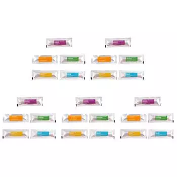 5шт. сменные таблетки для освежителя воздуха с ароматом романтической лаванды, добавка для автомобильного освежителя воздуха