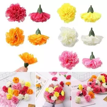 5шт свадебный домашний декор цветы бархатцы моделирование цветочные искусственные цветочные головки оранжевый