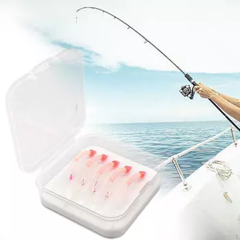 5шт светящиеся рыболовные приманки крючки реалистичные искусственные для пресноводных мух Luminous Green