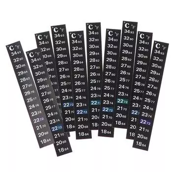 5шт. Термометры с наклейками, цифровые измерительные приборы для измерения температуры