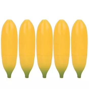 5шт тюбики для бальзама для губ пустые контейнеры для помады многоразовые тюбики для помады Yellow