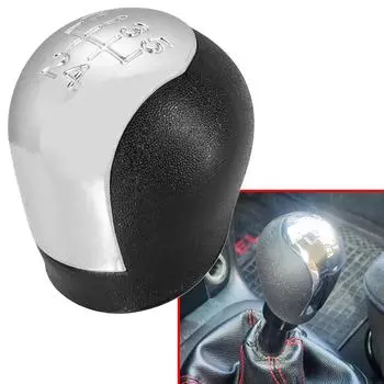 5SP+R ручка переключения передач для Opel/Vauxhall Signum Vectra Corsa BC Astra FG Zafira MT рычаг переключения передач ручка переключения передач Handball хром