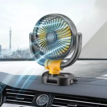 5 В 12 В 24 В электрический автомобильный охладитель с низким уровнем шума USB складной автомобильный охлаждающий вентилятор с вращением на 360 градусов автомобильный воздушный охладитель для автомобиля внедорожника лето