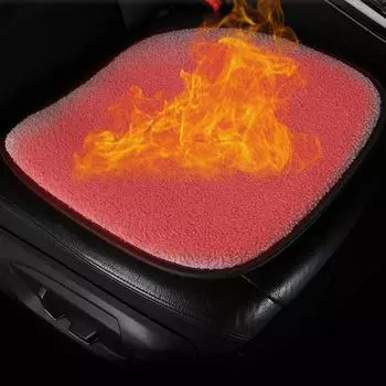 5V 12W USB Heating Cushion Car Heating Pad Seat Heater Vehicle Cushion Car Seat Heating Winter Warmer Car Accessories чёрный