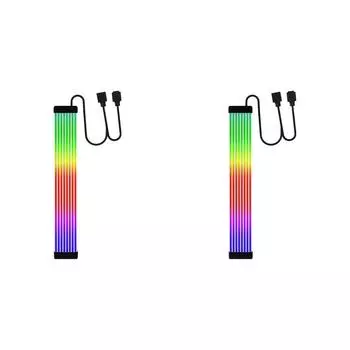 5V 3Pin ARGB Синхронизирующие кабели для ПК 8Pin PSU RGB Удлинители кабелей Светодиодная лента