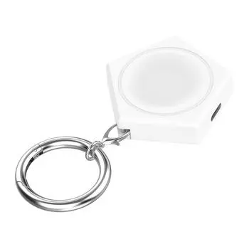 5V зарядное устройство док-станция беспроводной зарядный адаптер для Galaxy Watch 6 Classic (белый)