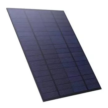 5W 18V Солнечная панель Поликристаллический кремний Солнечное зарядное устройство для аккумулятора 12V