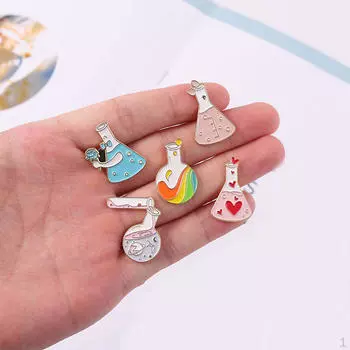 5x эмалированные броши в виде стаканов, значки, булавка для пальто, модные украшения для ювелирных изделий, аксессуары для рюкзака