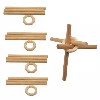 5x деревянная подставка для шариков, прочная декоративная стойка для коллекции, держатель для детей