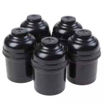 5X E27 4A ретро лампочка патрон подвесной Эдисон винтовой колпачок цоколь фитинги