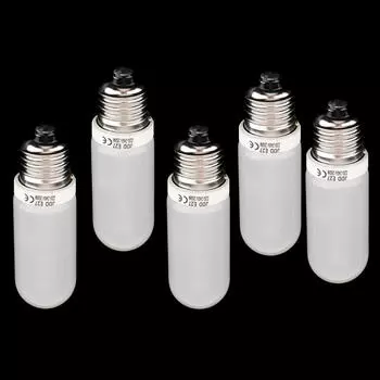 5x JDD, тип 250 Вт, 220–240 В, E27 (Стандартный винт) Матовая галогенная лампа, сменная модельная лампа для