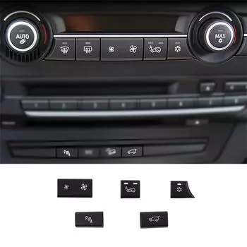 5X КНОПКА ПЕРЕКЛЮЧАТЕЛЬ УПРАВЛЕНИЯ КЛИМАТОМ И ВЕНТИЛЯЦИЕЙ ДЛЯ BMW X5 E70 X6 E71