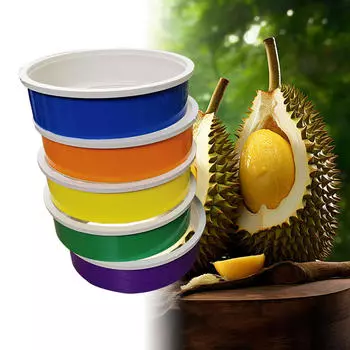 5x круговая витрина с фруктами, подставка для дуриана, защитная нескользящая основа для дыни, для ресторана