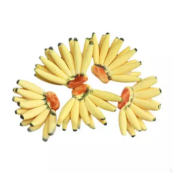 5x Мини-домик Аксессуар Фрукты 1:12 масштаб микропейзаж орнамент жизненная сцена кукольный домик букет