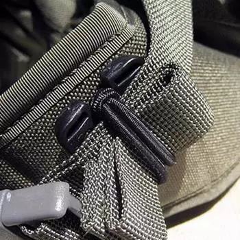 5x Molle Backpack Carabiner Elastic Rope Webbing Buckle Outdoor Survival Tools оранжевый