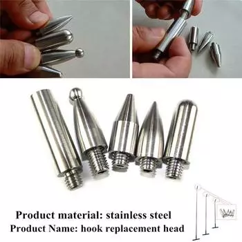 5x Нержавеющая сталь Автоматический пуллер Толкатели Автомобиль Замена Головка Адаптер Удаление Вмятин Ремонт