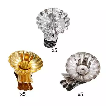 5x Подсвечники с зажимом, Подсвечники, Канделябры, Металлические зажимы для свечей