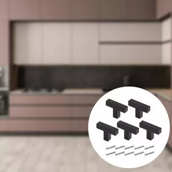 .5x ручки для шкафов, фермерский дом, дверная фурнитура, простая установка, прочная фурнитура серебряный