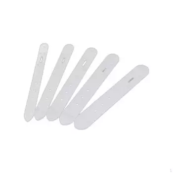 5x Шаблоны для пробивки отверстий для кожаных ремней Аксессуары Акриловые шаблоны Инструменты для рукоделия Трафарет