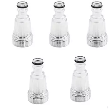 5x соединителей входного фильтра для моек высокого давления, аксессуар, 3/4 дюйма, практичные сменные детали