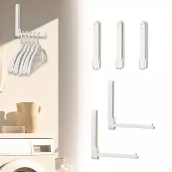 5x сушилка для одежды вешалка настенное крепление органайзер для одежды