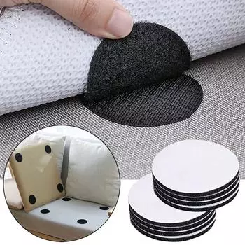 5XAnti Curling Carpet Tape Rug Gripper Закрепите инструмент для ковров для диванов чёрный