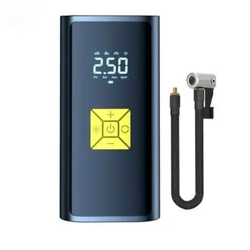 6000 мАч цифровой надувной локомотив портативный воздушный компрессорный насос, используемый для автомобилей, мотоциклов, велосипедных надувных насосов